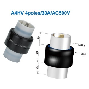 اسلیپ رینگ (روتاری کانکتور) Asiantool مدل A4HV